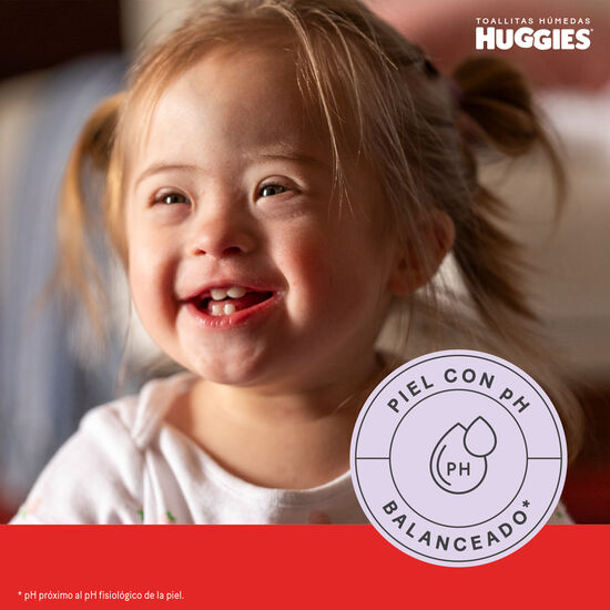 Toallitas Húmedas Huggies Cuidado 4 en 1, 48uds